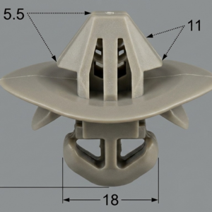 Seguro Plástico MODELO 5436 - Empaque 25 Unidades - Para Tapicerías - Beta Repuestos