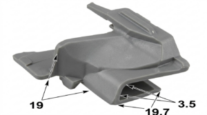 Seguro Plástico Modelo 4633