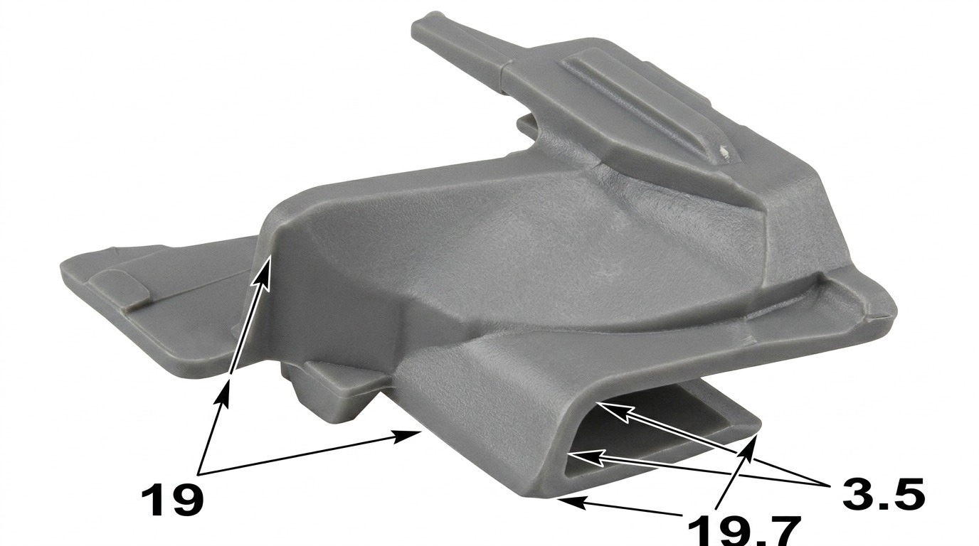 Seguro Plástico Modelo 4633 - Seguros Plásticos - Beta Repuestos
