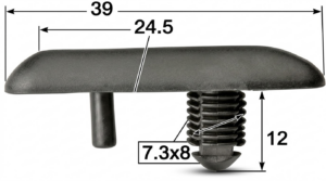Seguro Plástico Modelo 3063