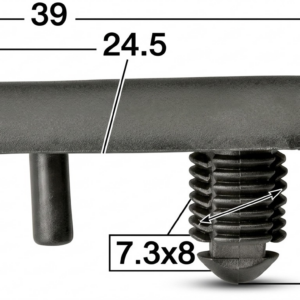 Seguro Plástico Modelo 3063 - Seguros Plásticos - Beta Repuestos