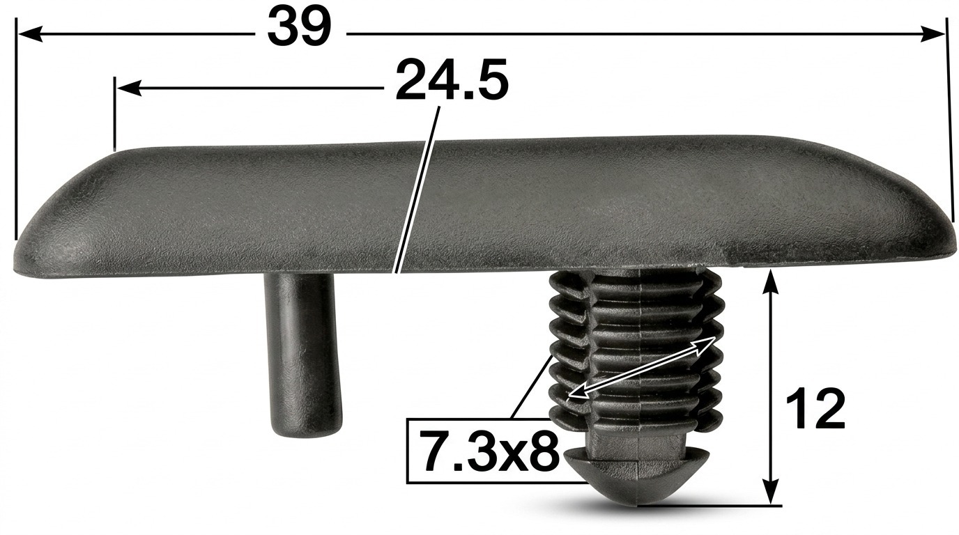 Seguro Plástico Modelo 3063 - Seguros Plásticos - Beta Repuestos