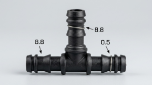 Seguro Plástico Modelo 5143 - Espiga 5/16
