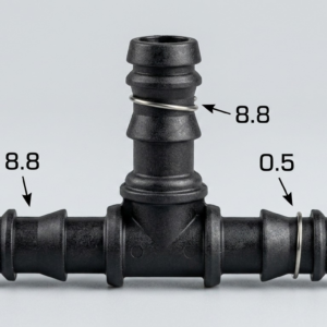 Seguro Plástico Modelo 5143 - Espiga 5/16 - Seguros Plásticos - Beta Repuestos