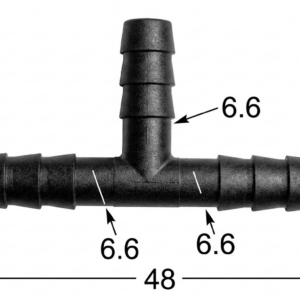 Seguro Plástico Modelo 5105 - Espiga 1/4 - Seguros Plásticos - Beta Repuestos