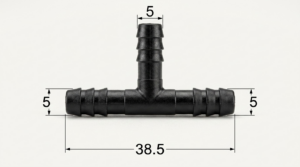 Seguro Plástico Modelo 5106 - Espiga 3/16