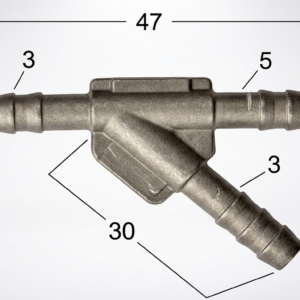Seguro Plástico Modelo 3912 - Espiga 3/16 - Seguros Plásticos - Beta Repuestos