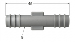 Seguro Plástico Modelo 3913 - Espiga 5/16
