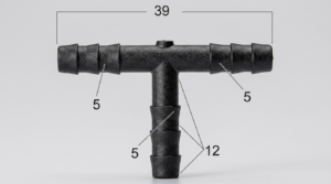 Seguro Plástico Modelo 3916 - Espiga 3/16