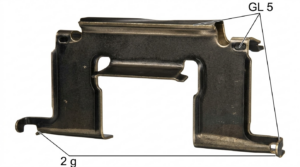 Seguro Plástico Modelo 5473