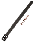 Seguro Plástico Modelo 2623 - 8mm x 140mm