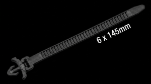 Seguro Plástico Modelo 2619 - 8mm x 145mm