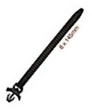 Seguro Plástico Modelo 2619 - 8mm x 145mm