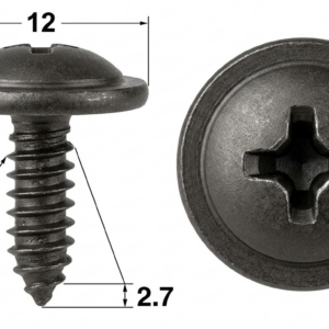 Seguro Plástico Modelo 5376 - M4 x 14mm - Seguros Plásticos - Beta Repuestos
