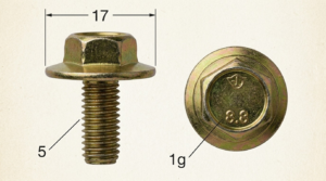 Seguro Plástico Modelo 5379 - M6 x 15mm