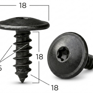 Seguro Plástico Modelo 5310 - M5 x 15mm - Seguros Plásticos - Beta Repuestos