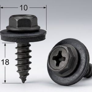 Seguro Plástico Modelo 5318 - M6 x 18mm - Seguros Plásticos - Beta Repuestos