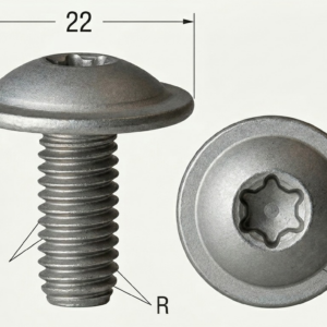 Seguro Plástico Modelo 5322 - M6 x 17mm - Seguros Plásticos - Beta Repuestos