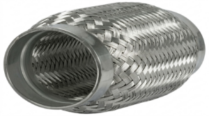 Tubo Flex Reforzado Doble Malla 1-3/4 x 4 Pulg.