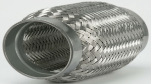 Tubo Flex Reforzado Doble Malla 2-1/4 x 10 Pulg.