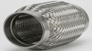 Tubo Flex Reforzado Doble Malla 2-1/2 x 10 Pulg.