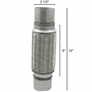 Tubo Flex con Acople Malla Exterior 1-3/4 x 4 x 8 Pulg. - Tubos Flexibles - Beta Repuestos