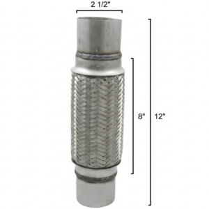Tubo Flex con Acople Malla Exterior 2 x 4 x 8 Pulg. - Tubos Flexibles - Beta Repuestos