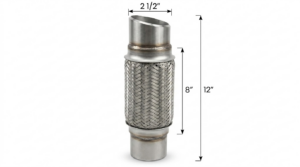 Tubo Flex con Acople Malla Exterior 2 x 8 x 12 Pulg.