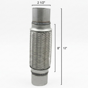 Tubo Flex con Acople Malla Exterior 2-1/4 x 4 x 8 Pulg. - Tubos Flexibles - Beta Repuestos