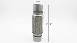 Tubo Flex con Acople Malla Exterior 2-1/2 x 10 x 14 Pulg.