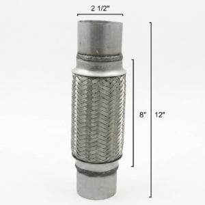 Tubo Flex con Acople Malla Exterior 2-1/2 x 10 x 14 Pulg. - Tubos Flexibles - Beta Repuestos