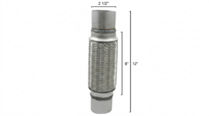 Tubo Flex con Acople Malla Exterior 3 x 8 x 12 Pulg.