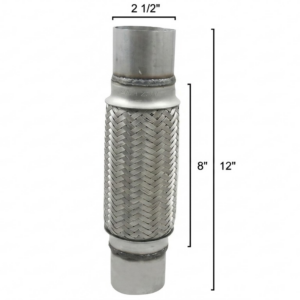 Tubo Flex con Acople Malla Exterior 4 x 8 x 12 Pulg. - Tubos Flexibles - Beta Repuestos