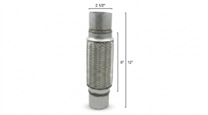 Tubo Flex con Acople Reforzado Doble Malla 1-1/2 x 6 x 10 Pulg.