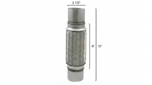 Tubo Flex con Acople Reforzado Doble Malla 1-1/2 x 8 x 12 Pulg.
