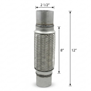 Tubo Flex con Acople Reforzado Doble Malla 1-3/4 x 6 x 10 Pulg. - Tubos Flexibles - Beta Repuestos