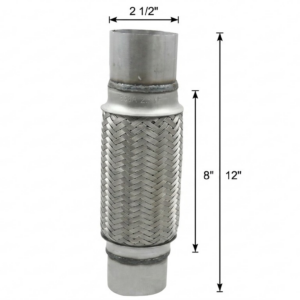 Tubo Flex con Acople Reforzado Doble Malla 1-3/4 x 8 x 12 Pulg. - Tubos Flexibles - Beta Repuestos