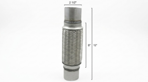 Tubo Flex con Acople Reforzado Doble Malla 2 x 4 x 8 Pulg.