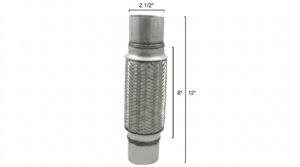 Tubo Flex con Acople Reforzado Doble Malla 2 x 10 x 14 Pulg.