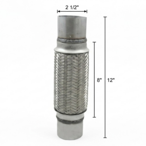 Tubo Flex con Acople Reforzado Doble Malla 2-1/4 x 8 x 12 Pulg. - Tubos Flexibles - Beta Repuestos