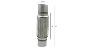 Tubo Flex con Acople Reforzado Doble Malla 2-1/2 x 6 x 10 Pulg.