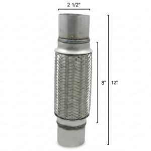 Tubo Flex con Acople Reforzado Doble Malla 2-1/2 x 6 x 10 Pulg. - Tubos Flexibles - Beta Repuestos