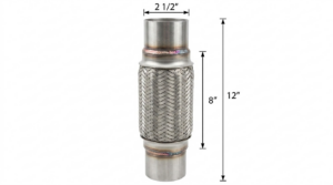 Tubo Flex con Acople Reforzado Doble Malla 3 x 8 x 12 Pulg.