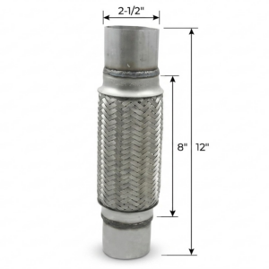 Tubo Flex con Acople Reforzado Doble Malla 3-1/2 x 4 x 8 Pulg. - Tubos Flexibles - Beta Repuestos
