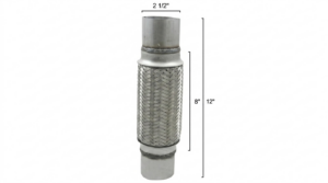 Tubo Flex con Acople Reforzado Doble Malla 3-1/2 x 6 x 10 Pulg.