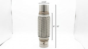 Tubo Flex con Acople Reforzado Doble Malla 3-1/2 x 8 x 12 Pulg.