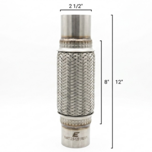 Tubo Flex con Acople Reforzado Doble Malla 3-1/2 x 8 x 12 Pulg. - Tubos Flexibles - Beta Repuestos