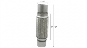 Tubo Flex con Acople Reforzado Doble Malla 4 x 4 x 8 Pulg.
