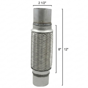 Tubo Flex con Acople Reforzado Doble Malla 4 x 4 x 8 Pulg. - Tubos Flexibles - Beta Repuestos