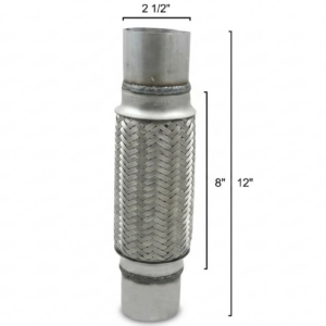 Tubo Flex con Acople Reforzado Doble Malla 4 x 8 x 12 Pulg. - Tubos Flexibles - Beta Repuestos